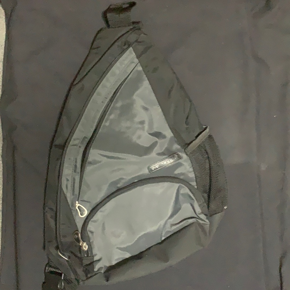 Old Navy Cross Body Grey Backpack (USED)